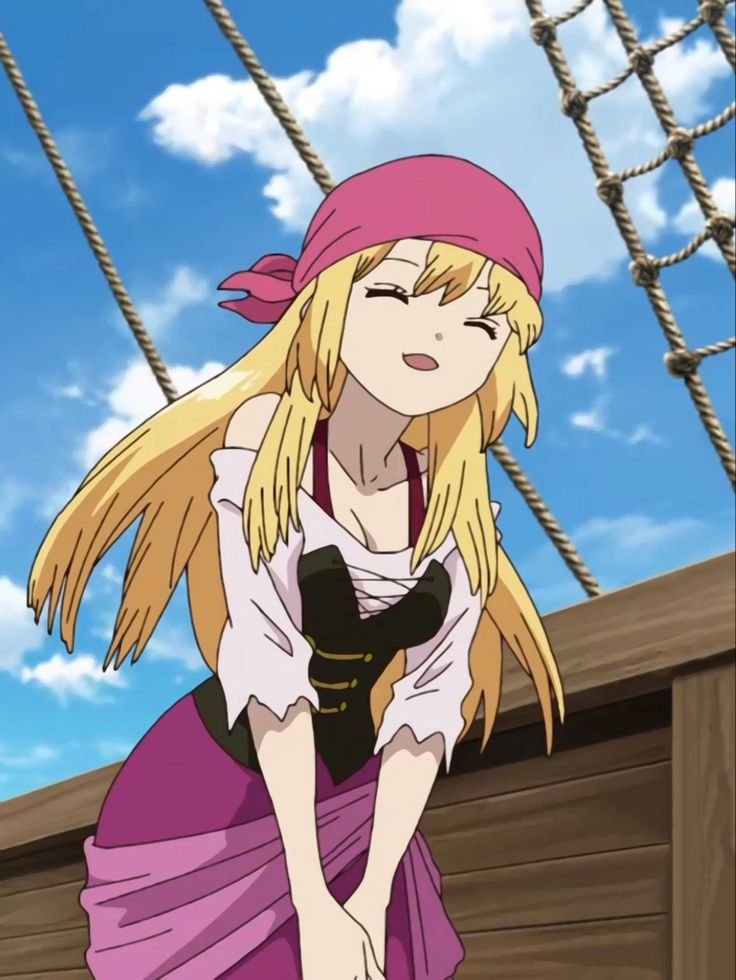 Ruri - Ishigami Village's priestess and chief